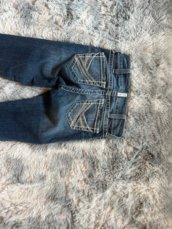 Ariat Dark Blue Flare Jeans - Picture 5 of 5
